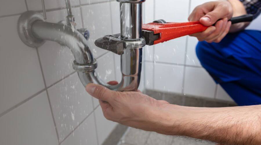 Slab Leak Detection in Colon, MI